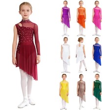 UK Kid Girls Lyrical Mesh