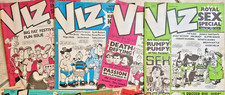 Viz Comics 33, 34, 35, 36 (1989) Good/Very Good condition Many More Viz in Stock
