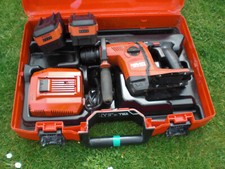 Hilti TE6A 36v SDS 2x Batteries Drill & Charger Chisel Action & breaker Mode