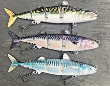 Life Like Mackerel Joey Lure Spinning Trolling For Bass Pollock and Tope Lure