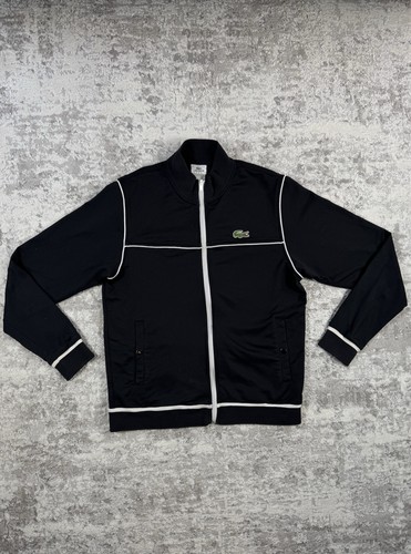 Lacoste mens black track - mens,