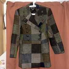 Moloh Tartan/Tweed Patchwork Jacket