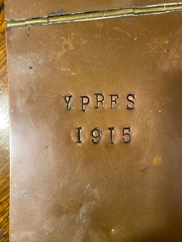 Trench art ypres - , copper