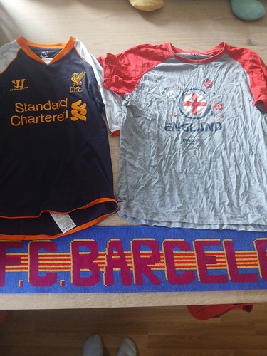 Mixed football shirts - football,