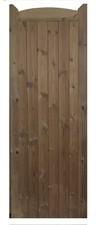 WOODEN TREATED / THERMOWOOD ARCHED GARDEN GATE 'ASHTON'