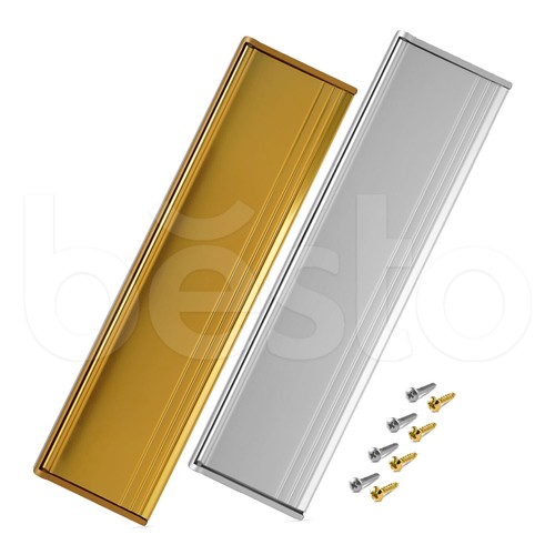Metal door letter - box, plate
