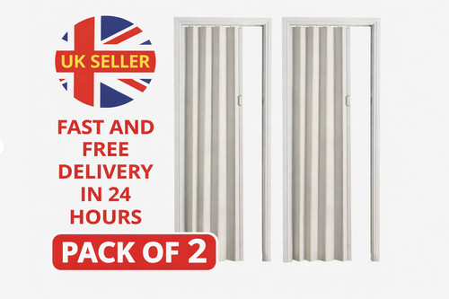 Pvc folding doors oak - folding, effect