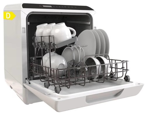 Hermitlux table top dishwasher - top,