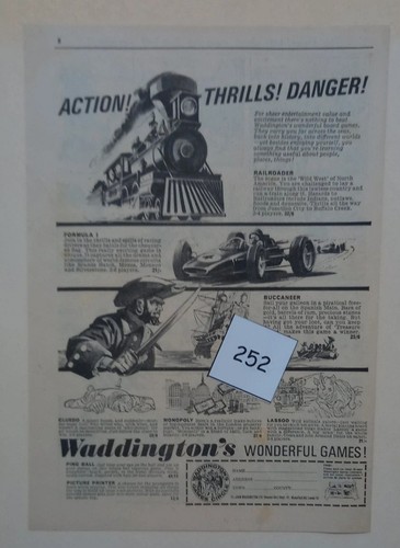 Waddingtons board games - waddingtons, 60s