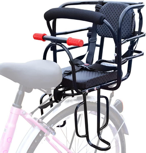 Rear child bike seat for - child,