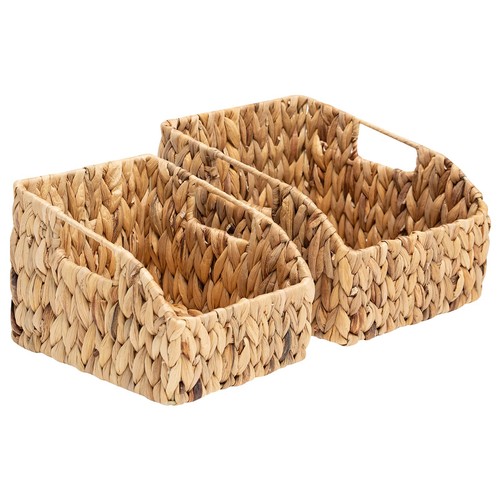 Wicker baskets pack natural - wicker,