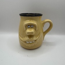 Ugly mug pottery funny face - mug,