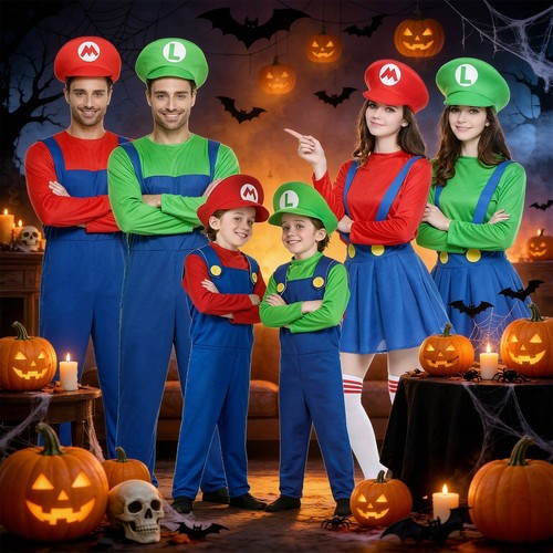 Kids adult super mario and - kids,