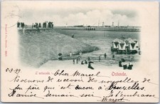 Vintage Postcard Ostend Pier