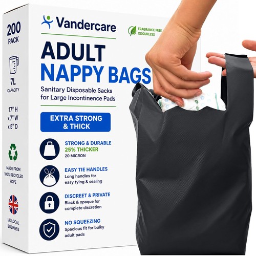 Adult nappy bags - adult,