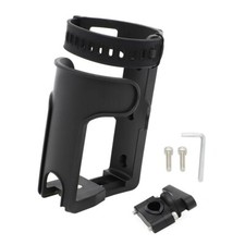 Crash bar bottle holder for