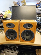 Audioengine A5 Active/Passive  Speakers - NOT FULLY TESTED-- SPARES OR REPAIR 