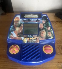 WWF WWE Superstars  Tiger Electronic LCD Wrestling Game Retro 90s Tested & Works
