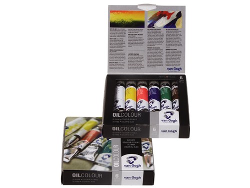 Van gogh oil colour - van,