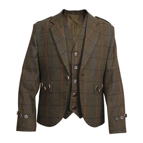 Scottish men argyle jacket - scottish,