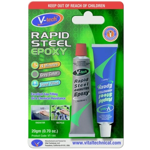 Tech rapid steel epoxy - rapid, resin