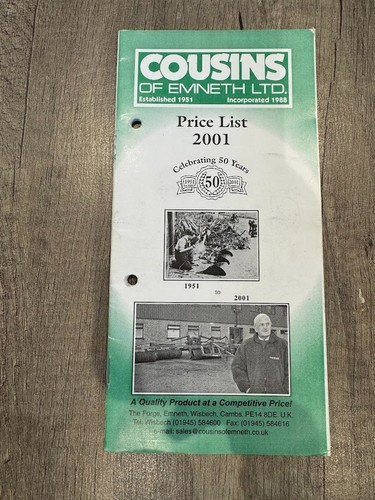 Cousins emneth ltd - of,
