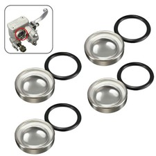 4x Motorcycle 18mm Oil Mirror