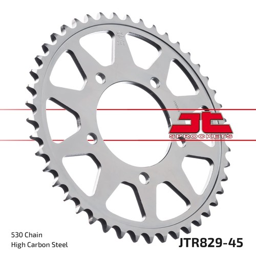 Rear sprocket tooth - rear, 45
