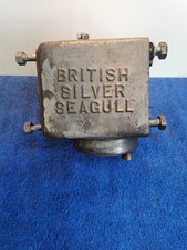 British Seagull ,  Good  Clean Silver Century Block C/W Studs and Nuts. 