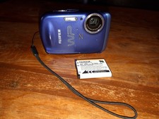 Fujifilm FinePix Z33WP Digital Camera BLUE 10.0MP Waterproof  - TESTED & WORKING
