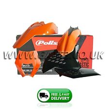 KTM 300 EXC 2008-2011 Orange/Black Plastics Kit With Headlight Mask EXC300