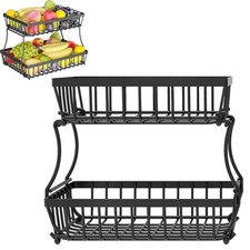 2 Tier Vegetable Fruit Rack