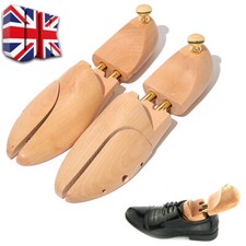 Wood Shoe Stretcher Shoe Trees Shape Real Cedar Wood Pair of UK 8-10 for Men