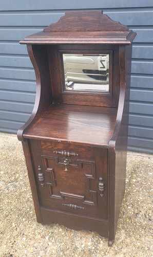 Antique wooden purdonium coal - antique,