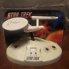 Star Trek Vintage Alarm Clock Paramount 1993 