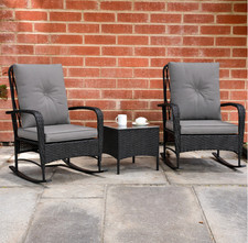 Rattan Bistro Set Outdoor