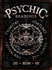 LARGE PSYCHIC READINGS Sign -palmistry tarot cards crystal ball fortune mystical