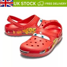 New Crocs Lightning McQueen Cars Slippers ALL ADULT SIZES TikTok Trending 2025