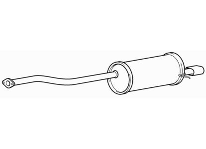 Quality rear exhaust - rear,