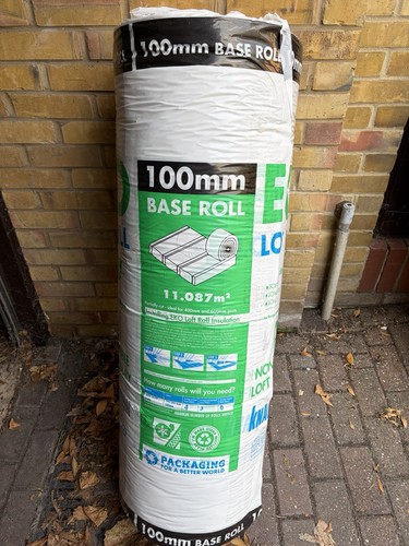 Knauf loft insulation 100mm