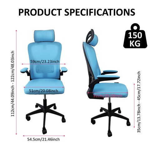 Ergonomic mesh high back game - mesh, high-back