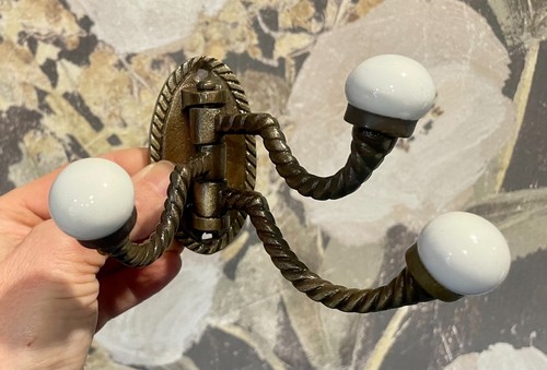 Vintage brass porcelain - vintage, 3