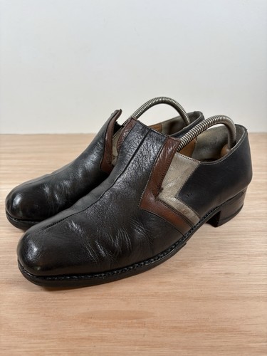 1970 leather slip shoes - 1970’s, on