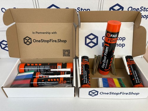 Fire door installation kit - fire,