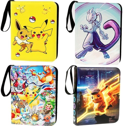 Leather pokemon cards binder - leather,