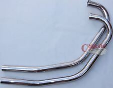 Honda CB250RS Front Exhaust Pipes UK Made / Chrome