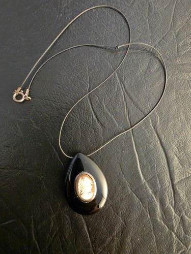 Antique victorian whitby jet - antique,