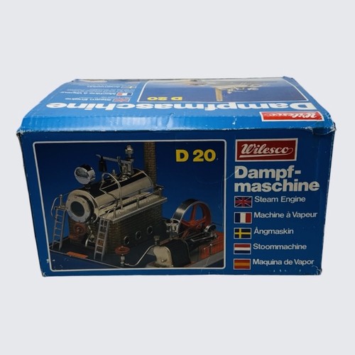 Early wilesco d20 model steam - ,