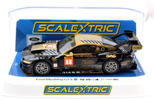 Scalextric "IKIGAI" Ford Mustang GT3 DPR W/ Lights 1/32 Scale Slot Car C4519