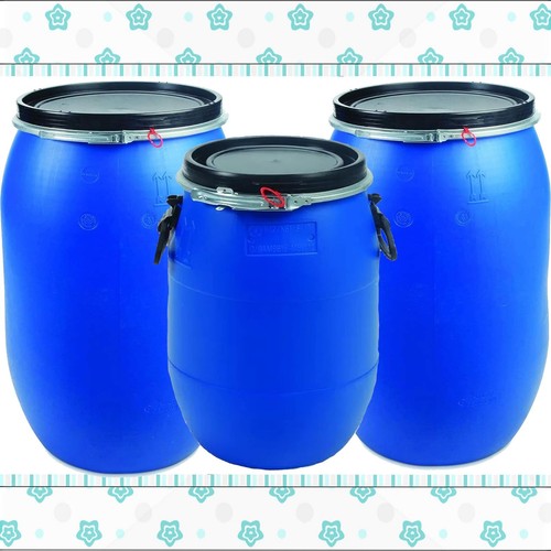 Blue plastic open - blue,